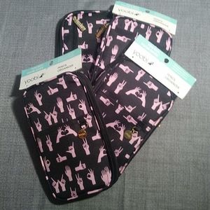 Hand sign pencil case